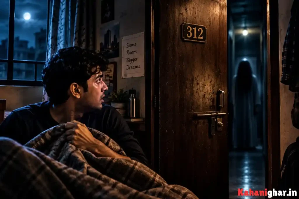 PG Room Horror Story In Hindi — रात के बारह बजे कमरे के दरवाजे पर दस्तक और डरा हुआ अंकित